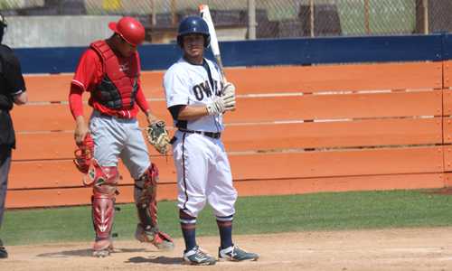 Sophomore Mark Segat was 2 for 4 with a run and an RBI on Thursday when Citrus hosted Canyons. His RBI in the bottom of the seventh was the game winner for the Owls.