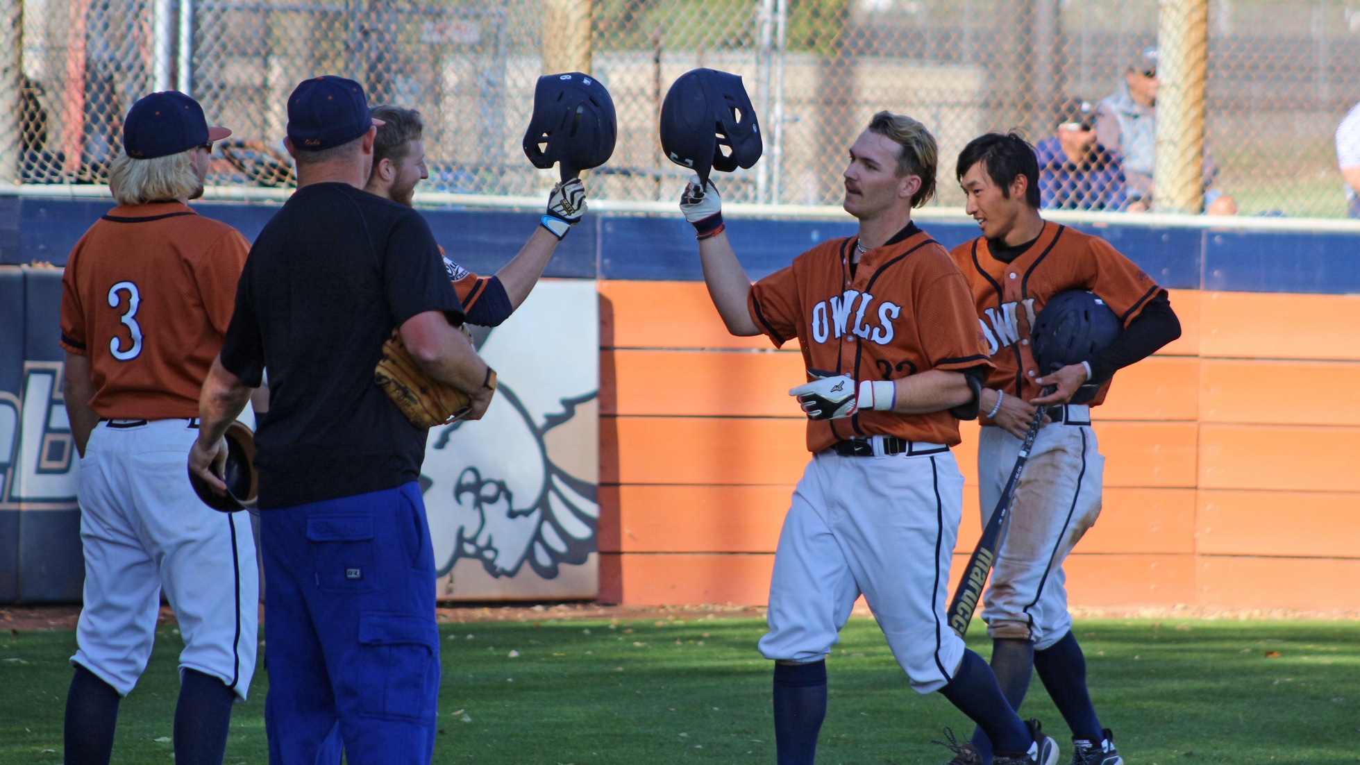 Freshman Brett Bowers was 2-for-3 with a three-run homer to help Citrus grab a 9-2 win over Ventura. Photo By: Brian Cone.