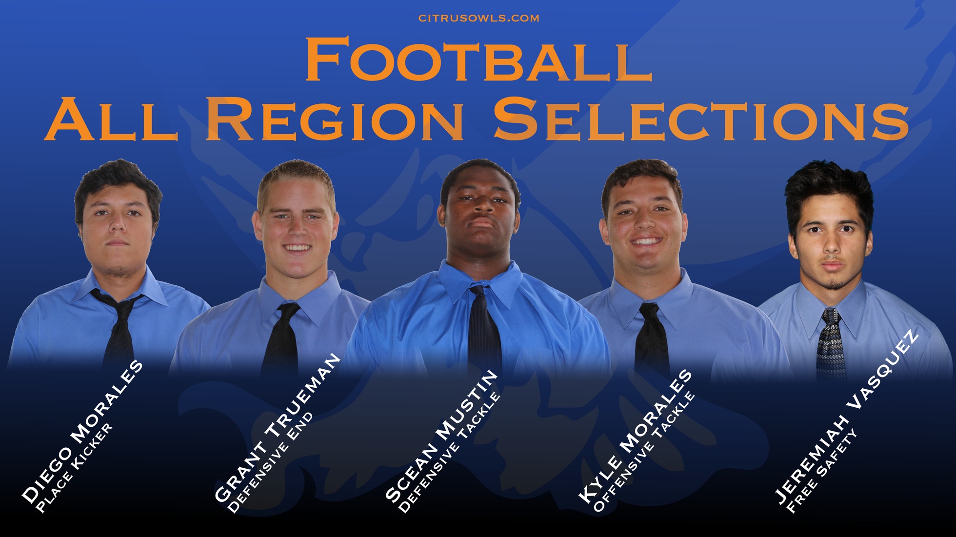 Fighting Owls Honored With All Region Awards