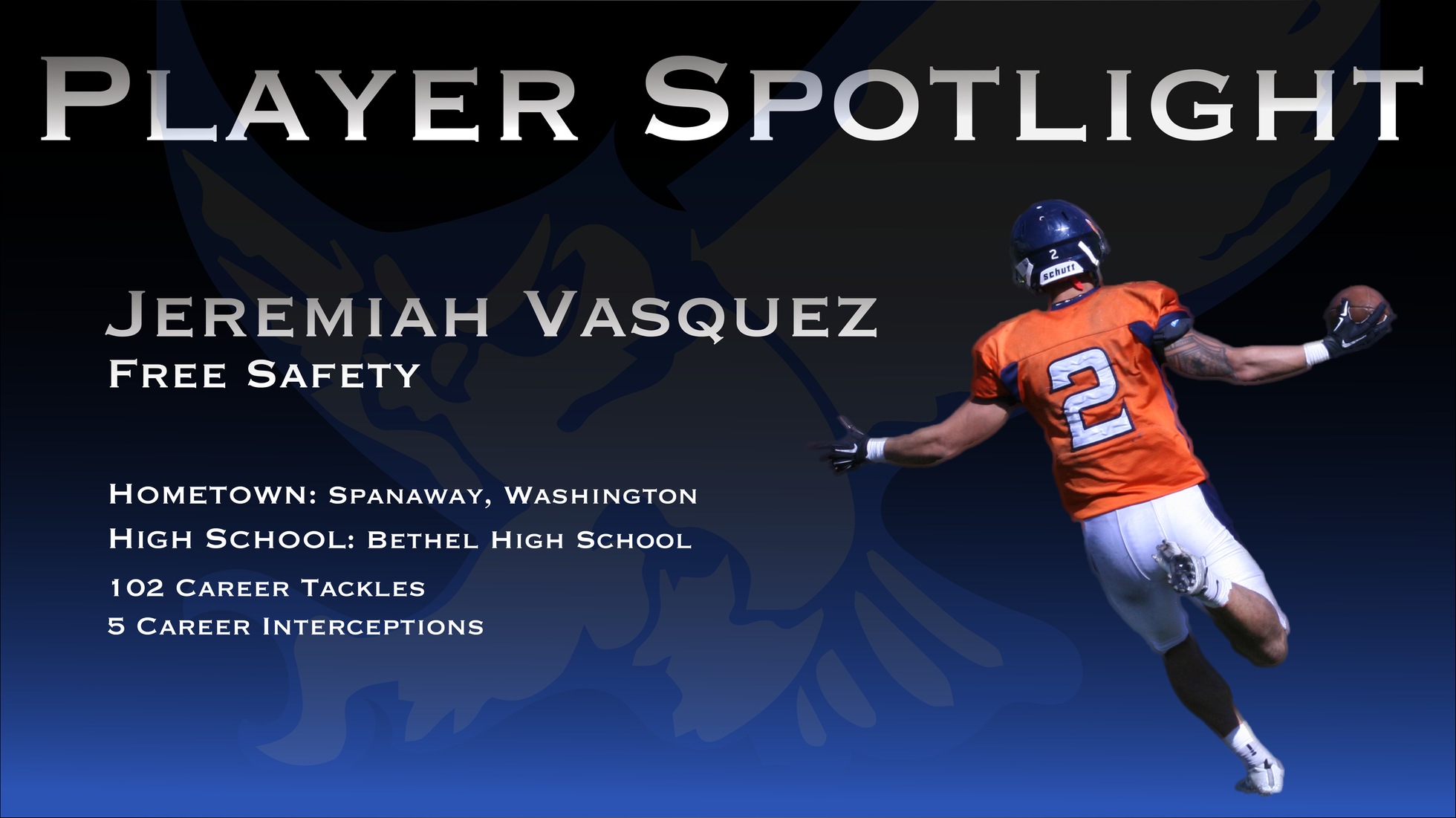 Player Spotlight: Jeremiah Vasquez