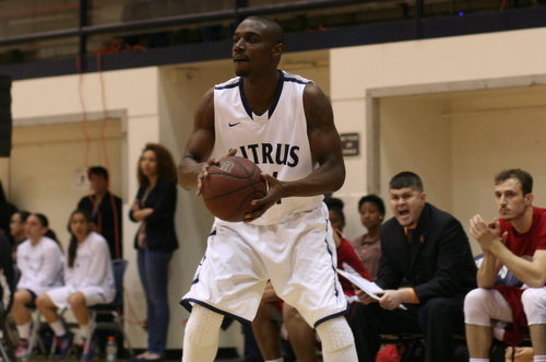Freshman Therique Card had eight points and had five boards in Citrus' win at Cuesta. Photo By: Jerrika Ramirez