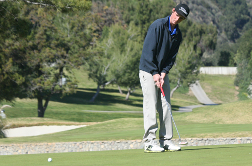 Sophomore Brett Smith shot a 78 at the WSC Neutral Event on Monday.