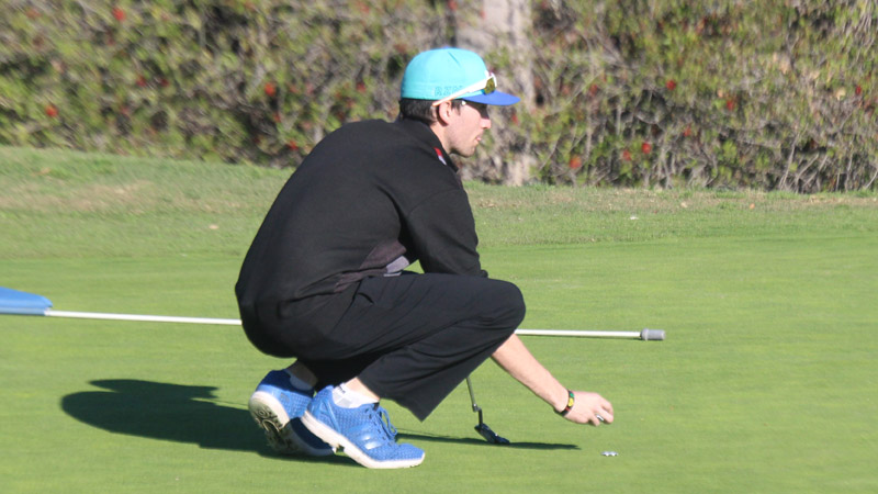 Sophomore Benjamin Bencomo's 75 was the lowest round for the Owls at the WSC Event hosted by Allan Hancock College.
