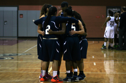 The Citrus College Women's Basketball team debuted in the SoCal Coaches Poll at #15 this week. Photo By: Natalia Ponce