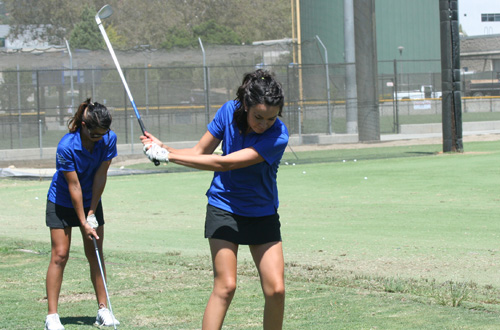 Sophomore Marisa Piceno had her best round of the season last week at the WSC Glendale Event.