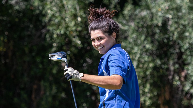 Erika Oceguera led the Owls to a fifth-place finish at WSC #7 on Monday. Photo by Jacob Bramley