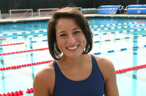 Sophomore Chelsea Fujita-Haffner posted the Owls' best finish of the weekend in the 50 Fly.
