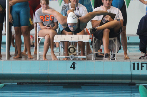Citrus College freshman Miranda Furuto wrapped up the 2015 Citrus Swim season by representing the Owls well at the 2015 State Championships.