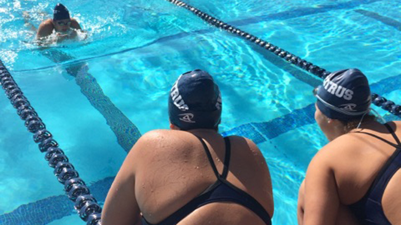 The Citrus College Women's Swim team kicked off their 2016 season over the weekend at the WSC Pentathlon.