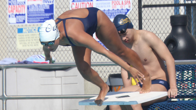 The Citrus Swim team finished in fourth place at the first WSC double-dual of the year.