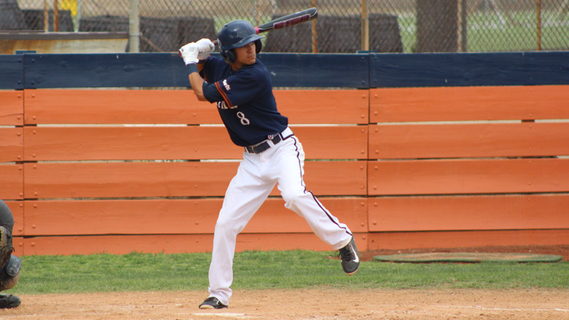 Freshman Marcos Campos scored the go-ahead run in Citrus' 4-1 victory over West LA. Photo By: Sebastian Ronga
