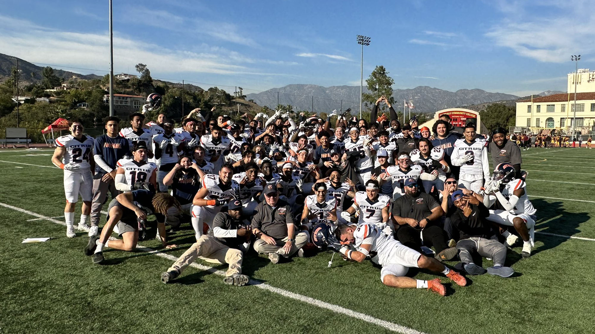 Citrus won its first conference championship since 2006 with a 42-21 victory over Glendale College.