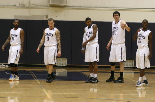 The Citrus College Men's Basketball team will take on Cuesta College on Wednesday night in the first round of the 2013 post-season. Photo By: Jerrika Ramirez