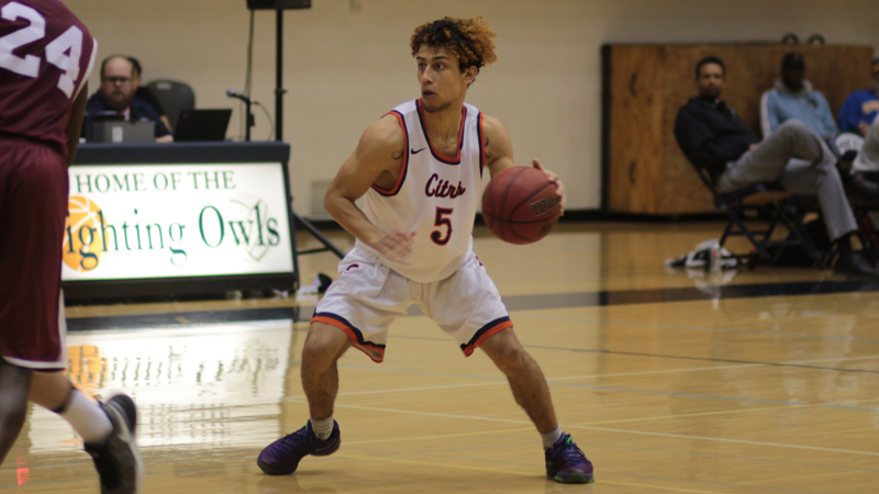 Freshman Jeremy Smith scored a game high 24 points in the Owls victor over Antelope Valley College. Photo By: Mykenna De Avila