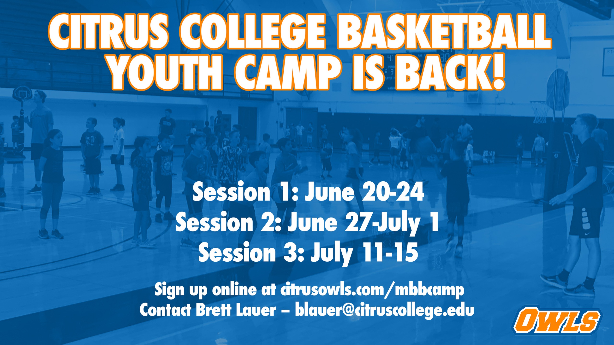 Citrus Men's Basketball Youth Summer Camp is Back