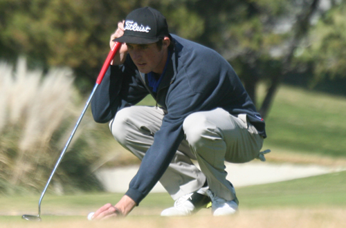 Sophomore Brett Smith fired a 79 for the Owls on Monday at Alisal Ranch.