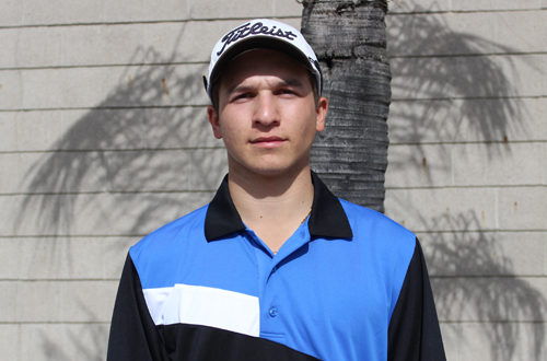 Freshman Samuel Mangiaterra fired a 71 at the WSC Event hosted by Allan Hancock College.