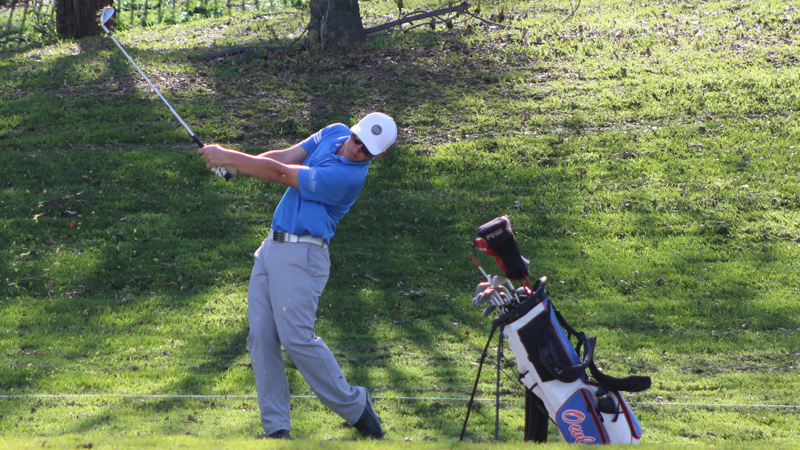 Sophomore Trevor Perry posted a 78 at the OEC Classic. 