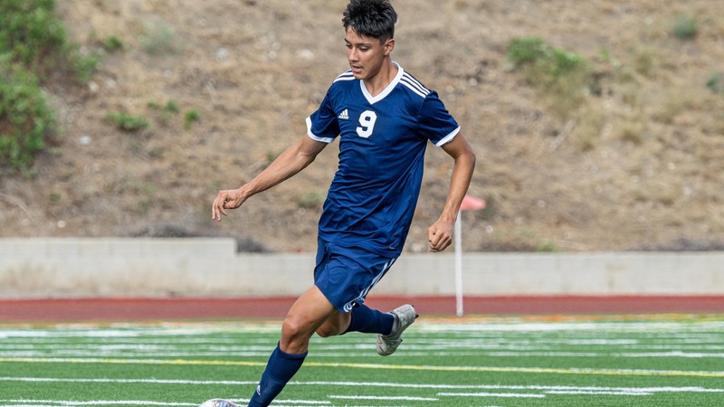 David Orozco scored both of Citrus' goals in a 2-2 draw with Allan Hancock. Photo by Jacob Bramley