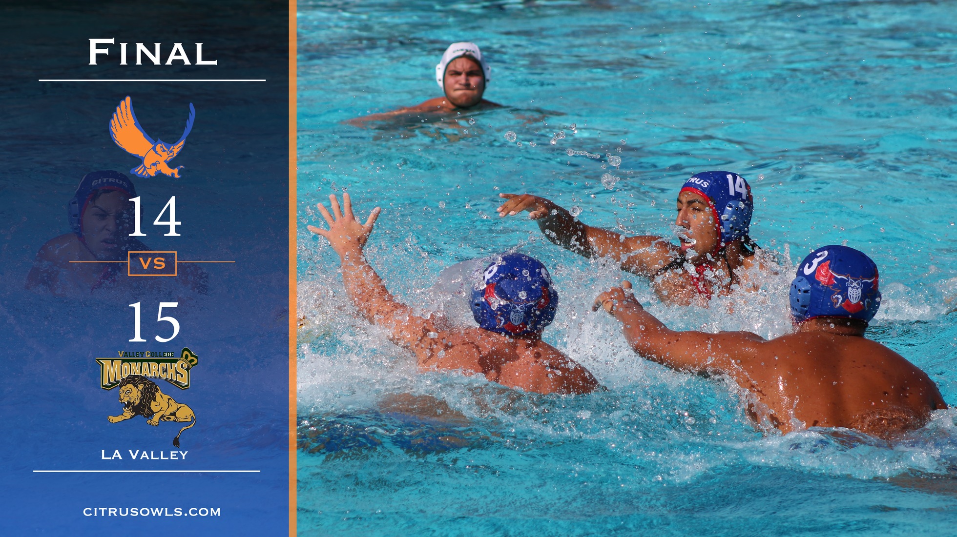 Men's Poloists Lose Conference Final To LA Valley In Sudden Death Blood Bath