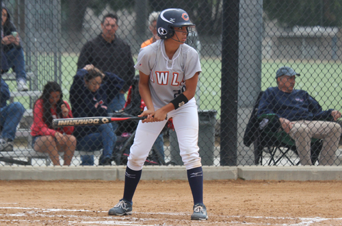 Sophomore Victoria Baltazar was 3 for 4 with a run in Thursday's loss at Antelope Valley.