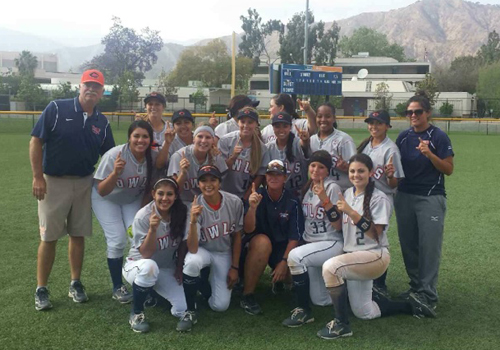 The Citrus College Softball team won their first WSC Blue title since 2007.