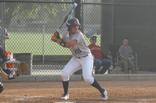 Freshman Jessica Brown was a combined 4 for 6 with three runs and three RBI's, in Citrus' sweep of College of the Canyons Tuesday.