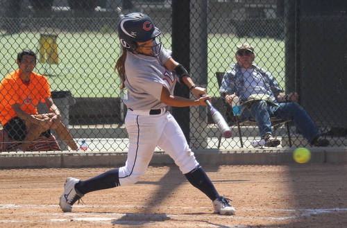 Sophomore Valerie Velasquez went 2 for 3 with a pair of RBI's in Citrus' win over Antelope Valley.