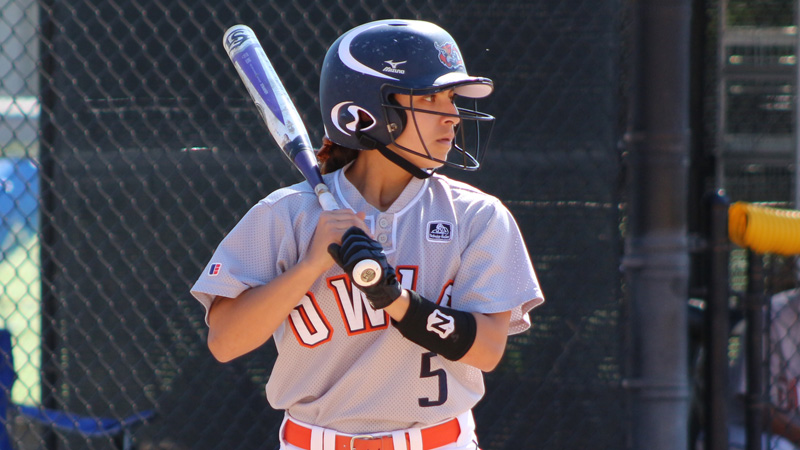 Sophomore Karissa Martinez had four hits and accounted for five runs in Citrus' double-header sweep of Glendale College. Photo By; Mykenna De Avila