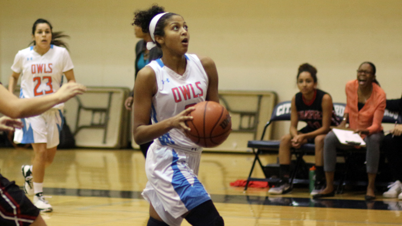 Sophomore Marisa Brown had 17 points and seven rebounds in Citrus' loss to Ventura. Photo By: Grazia Watkins