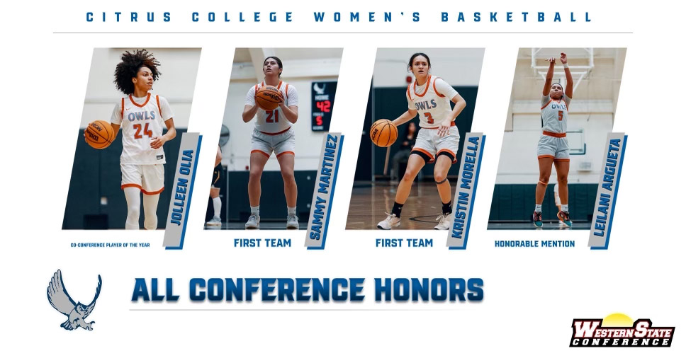 Four Owls Earn All-WSC Honors