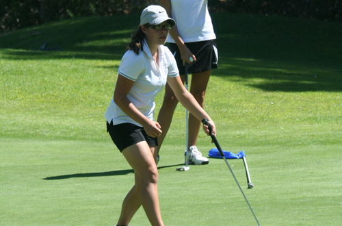 Sophomore Melissa Salas posted a Citrus low 95 at the South Coast Invite.