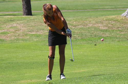 Freshman Brittany Thelen's 99 helped the Owls finish in second place at the WSC Bakersfield Event.