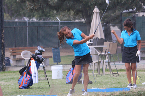 Freshman Brittany Thelen was the third scorer for Citrus at Monday's WSC Canyons Event.