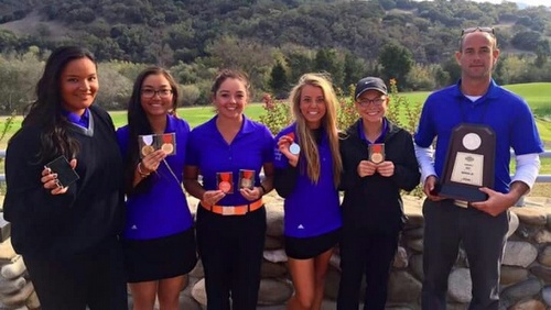 The Citrus College Women's Golf team placed second at the 2015 Southern California Championships and advance to the 2015 CCCAA State Championships next weekend.