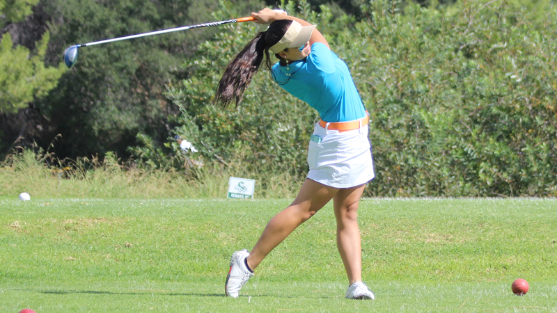 Sophomore Jamie Lopez's 76 was the lowest round of anyone at Monday's WSC Event hosted by Bakersfield College.