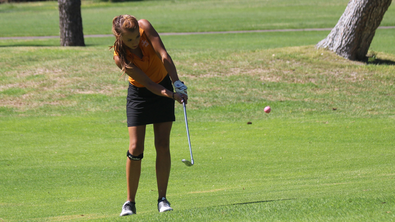 Sophomore Brittany Thelen was two strokes off of her first ever Top 10 finish at the WSC Event hosted by Santa Barbara on Monday.