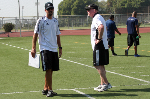 Citrus College Women's Soccer coaches Brian Dorman and Tim Tracey have the Owls ranked #9 in SoCal.