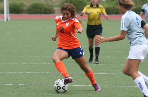 Sophomore Sheyla Sanchez had two goals, and two assists in Citrus' 8-0 win over West LA.