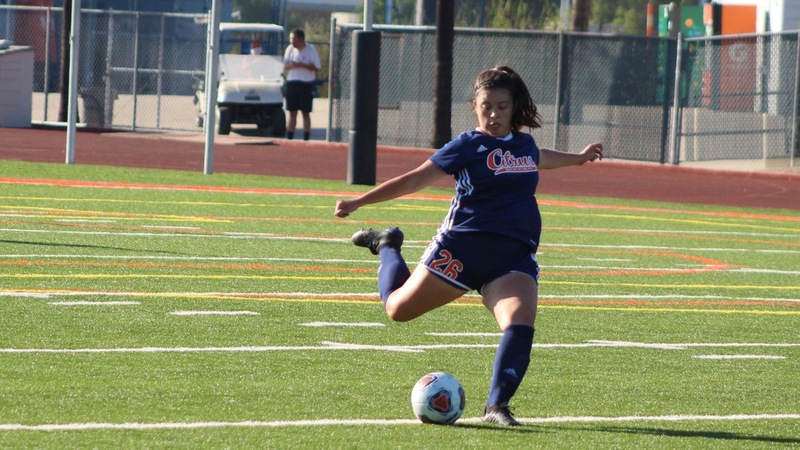 Ashley Virgen had the game-tying assist in Citrus' 1-1 draw with AVC.