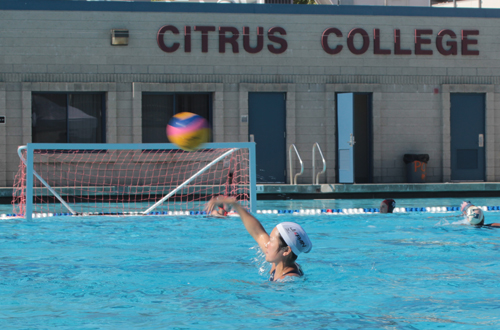The Citrus College Aquatics program is hosting the Japanese National Women's Water Polo team this week at Citrus College.