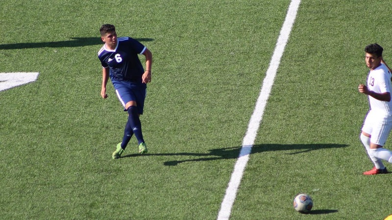 Sergio Gonzalez moves the ball to space. Gonzalez scored 2 goals in Tuesday's win.
