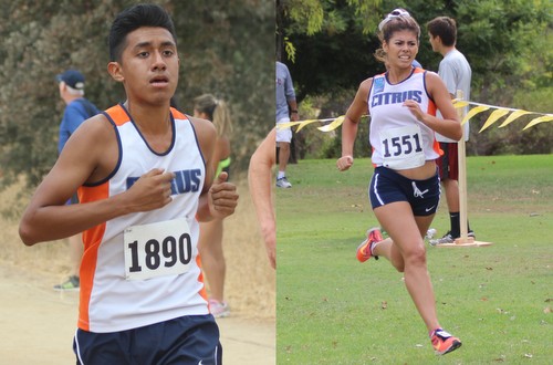 Freshman Andres Aparicio was the second male across the line for the Owls, while freshman Yaiza Crawford was the third.