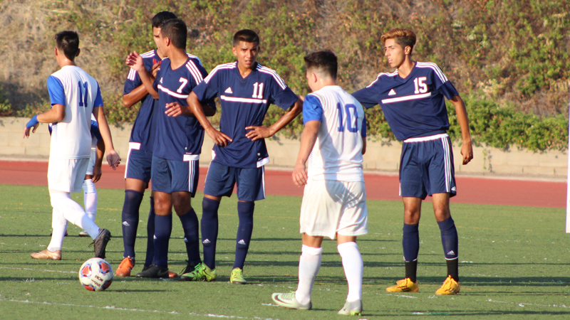 The Citrus College Men's Soccer team earned it's first results against Oxnard College since 2008.