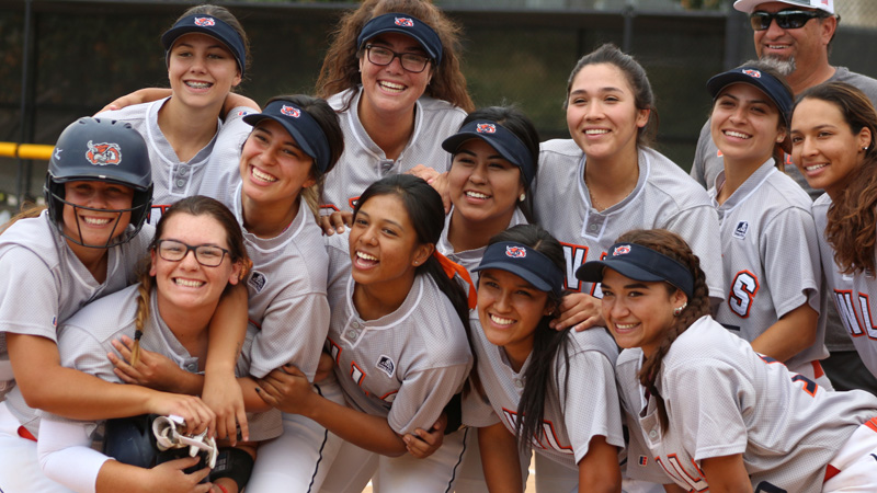 The Citrus College Softball team is in the 2017 CCCAA SoCal Playoffs for the 10th time in the last 12 years as the #10 overall seed. Photo By: Mykenna De Avila