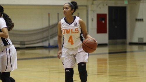 Sophomore Janae Chamois had 17 points and 8 rebounds in Citrus' loss at Canyons. Photo By: Cody Arena